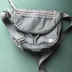 Festival bag muted blue green